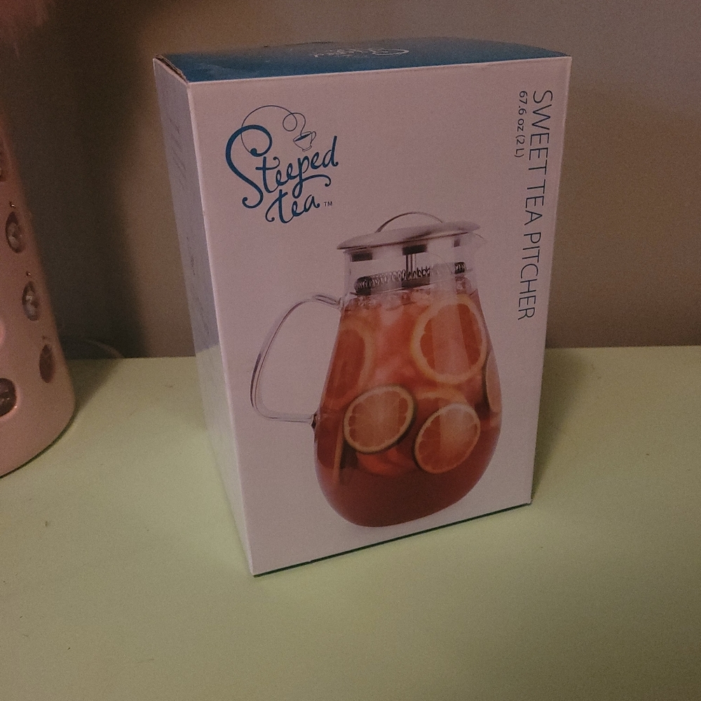 Steeped Tea Brand Tea Pitcher - Picture 4 of 4